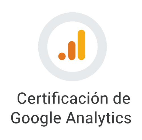 Certificado Google Analytics
