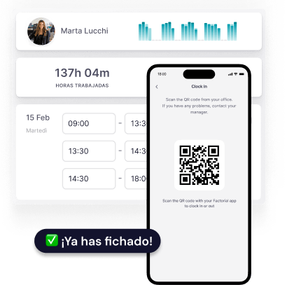 Factorial registro horario