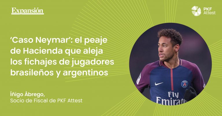 Neymar player and pkf attest