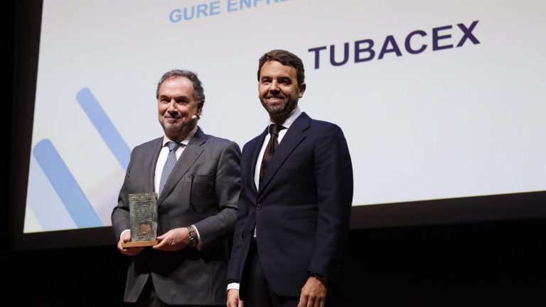 PKF Attest delivers one of the Euskadi Sariak 2024 to Tubacex